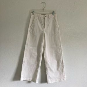 Everlane Wide Leg Crop Pants